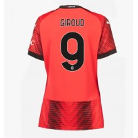 AC Milan Olivier Giroud #9 Replica Home Shirt Ladies 2023-24 Short Sleeve